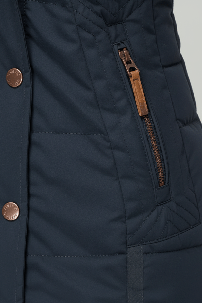 Ashford | Colleen – Women’s Down Puffer Jacket with Faux Fur Hood - Ashford London Clothing