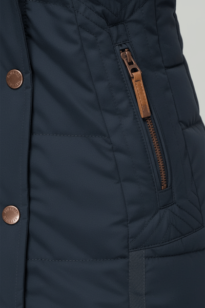 Ashford | Colleen – Women’s Down Puffer Jacket with Faux Fur Hood - Ashford London Clothing