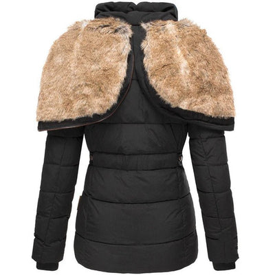 Ashford | Colleen – Women’s Down Puffer Jacket with Faux Fur Hood - Ashford London Clothing