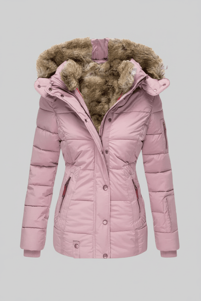 Ashford | Colleen – Women’s Down Puffer Jacket with Faux Fur Hood - Ashford London Clothing