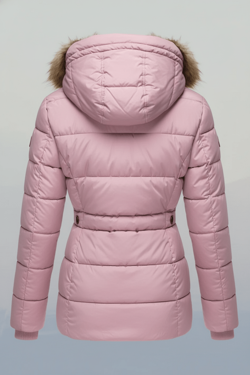 Ashford | Colleen – Women’s Down Puffer Jacket with Faux Fur Hood - Ashford London Clothing