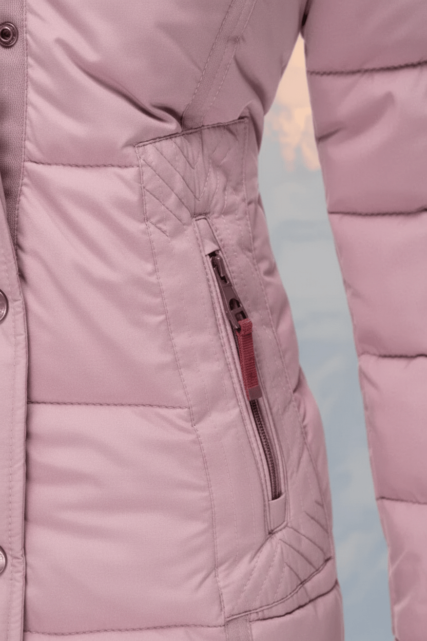 Ashford | Colleen – Women’s Down Puffer Jacket with Faux Fur Hood - Ashford London Clothing