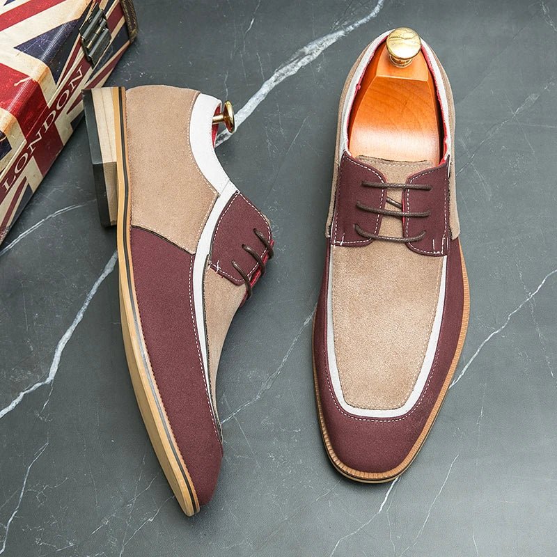 Ashford | Daniel Casual Men’s Faux Leather Shoes – Pointed Toe – Outdoor Style - Ashford London Clothing