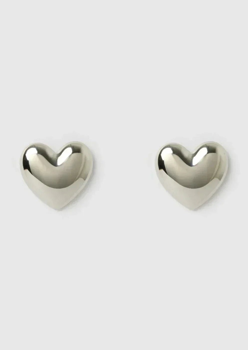 Ashford | Diana – Heart - Shaped Earrings with Durable PVD Coating - Ashford London Clothing