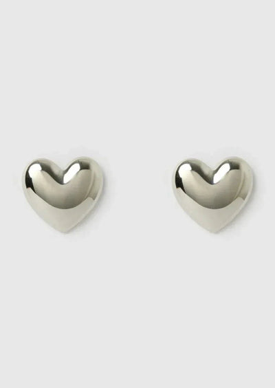 Ashford | Diana – Heart - Shaped Earrings with Durable PVD Coating - Ashford London Clothing