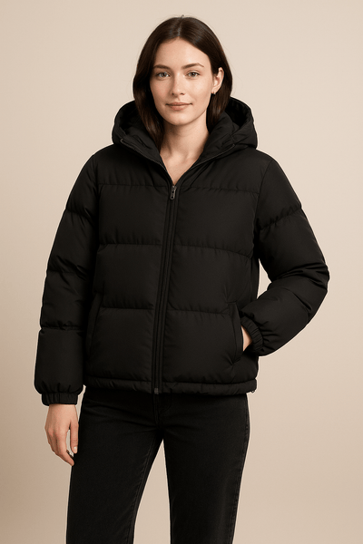 Ashford | Duffy – Women’s Quilted Oversized Hooded Jacket Water - Repellent & Wind - Resistant - Ashford London Clothing