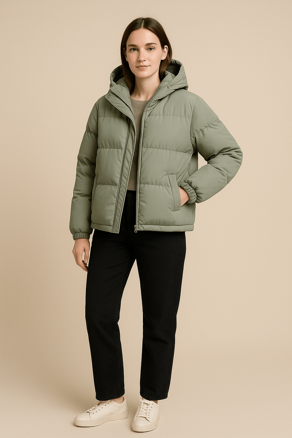 Ashford | Duffy – Women’s Quilted Oversized Hooded Jacket Water - Repellent & Wind - Resistant - Ashford London Clothing