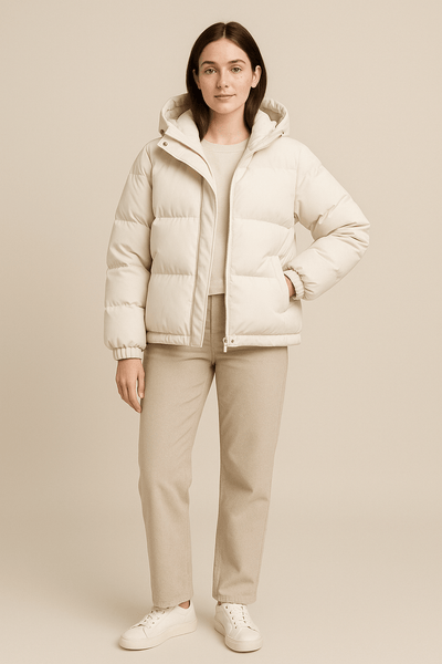 Ashford | Duffy – Women’s Quilted Oversized Hooded Jacket Water - Repellent & Wind - Resistant - Ashford London Clothing