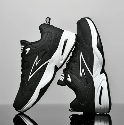 Ashford | Eeli – Vintage - Style Running Sneakers with Mesh Detail - Ashford London Clothing