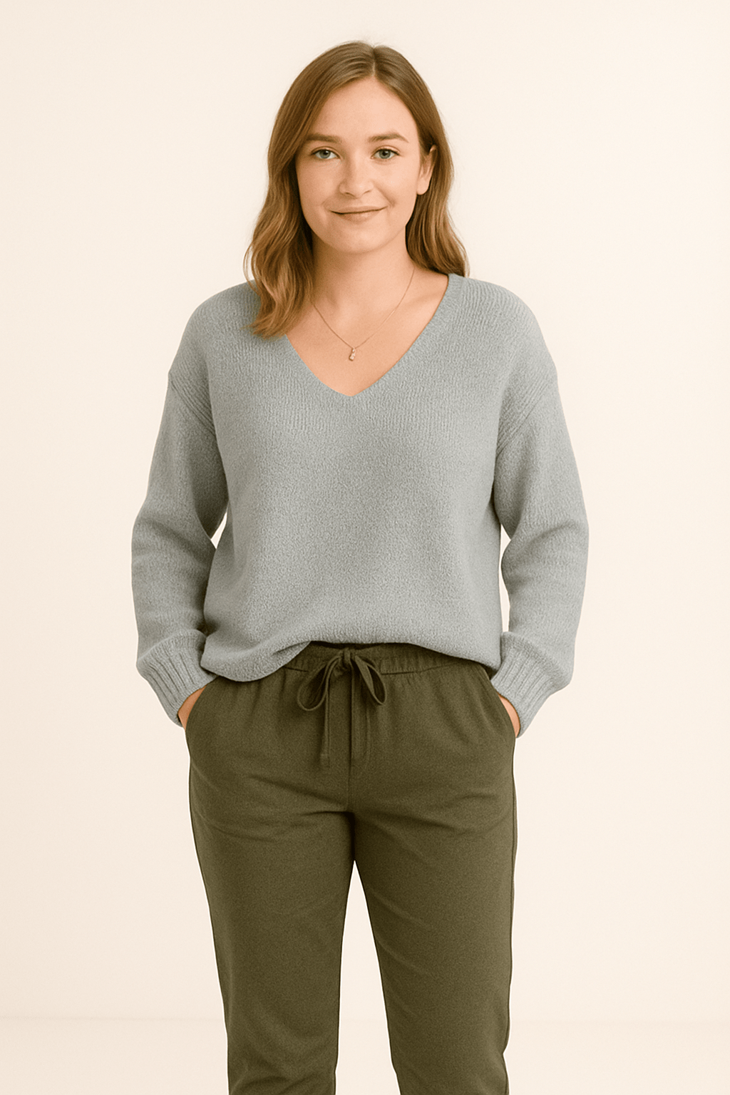 Ashford | Elegant Knit Sweater with High Neck – Soft Ribbed Design - Ashford London Clothing