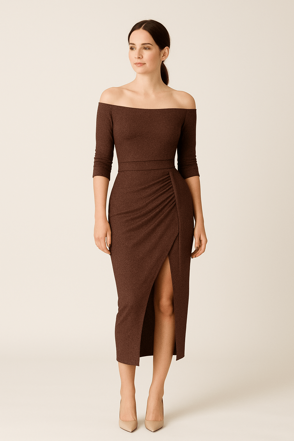Ashford | Elegant Maxi Dress – Formal Evening Gown with Luxury Look for Women - Ashford London Clothing