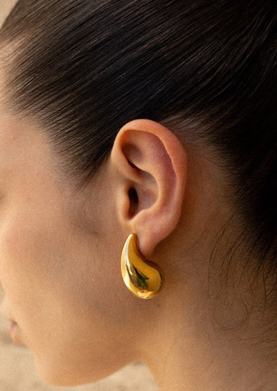 Ashford | Elena – Women’s Classic Gold & Silver Earrings - Ashford London Clothing
