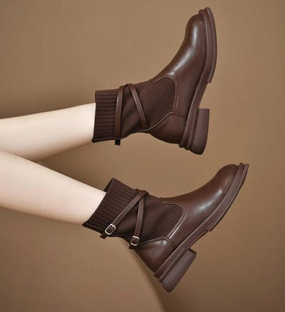 Ashford | Elfrid – Women’s Retro Platform Boots with Chunky Sole & Vintage Design - Ashford London Clothing