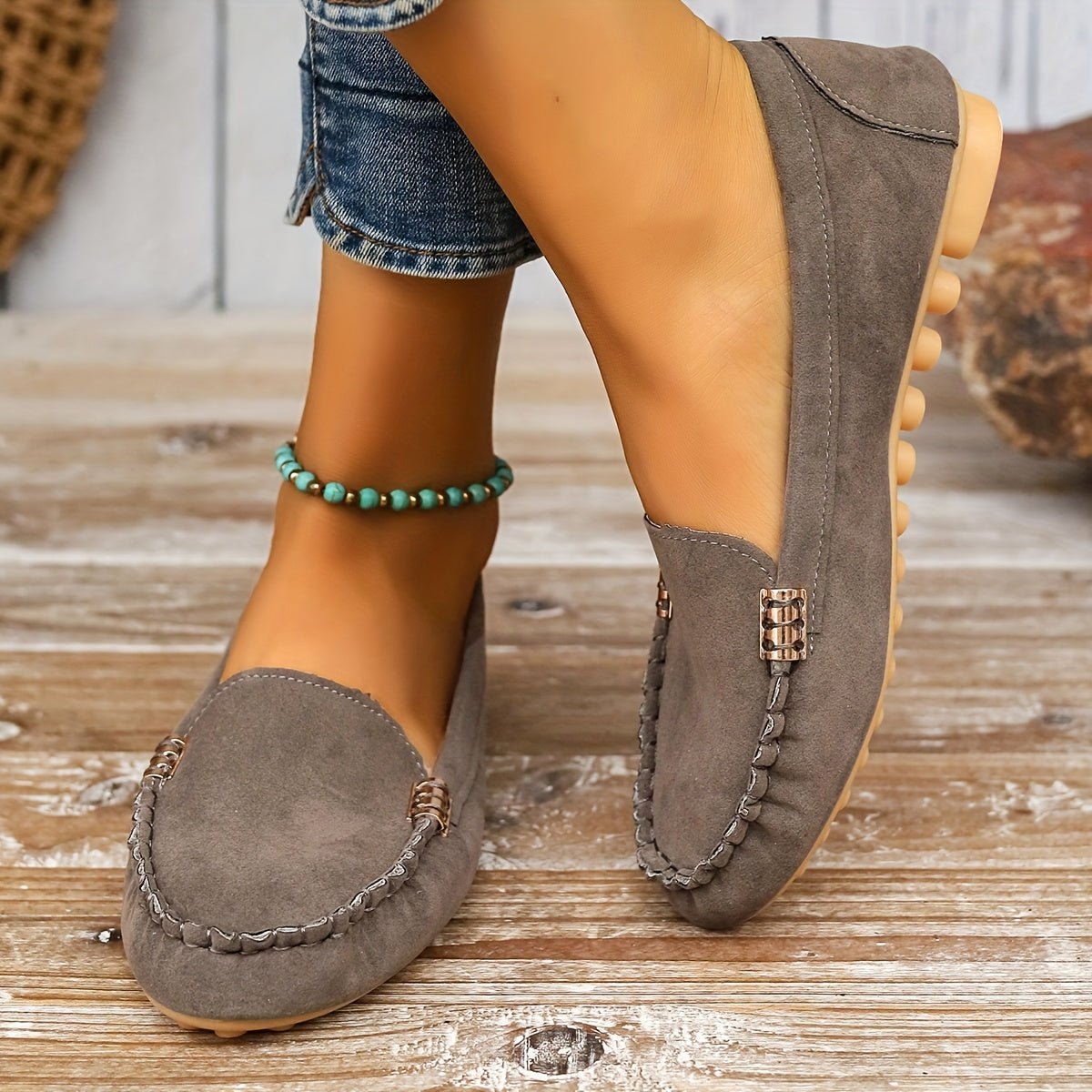 Ashford | Elin – Women’s Slip - On Loafers – Timeless Comfort and Elegance - Ashford London Clothing