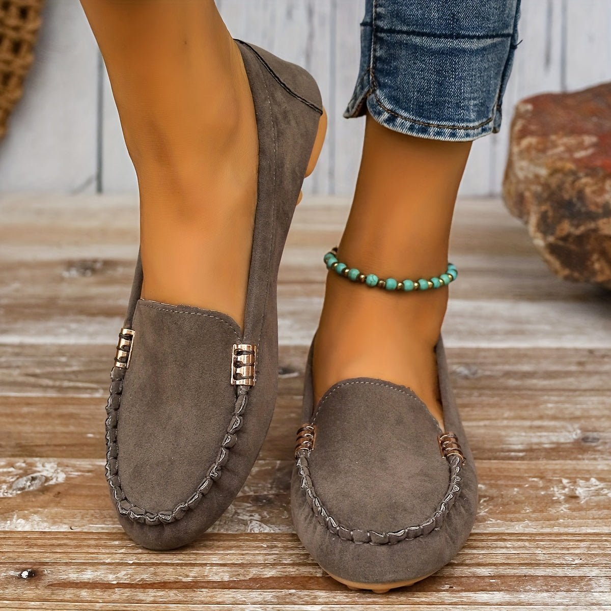 Ashford | Elin – Women’s Slip - On Loafers – Timeless Comfort and Elegance - Ashford London Clothing