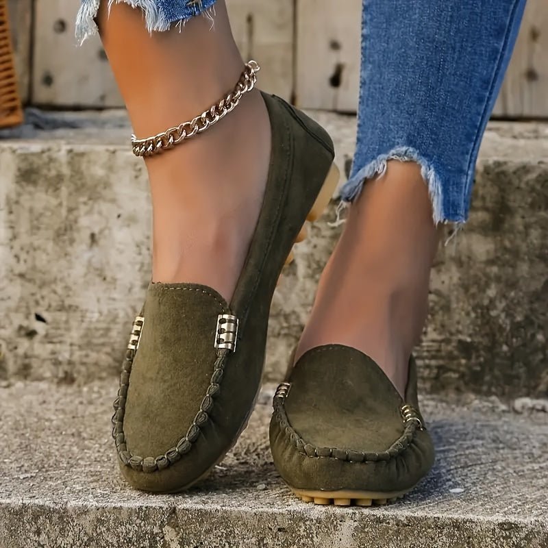 Ashford | Elin – Women’s Slip - On Loafers – Timeless Comfort and Elegance - Ashford London Clothing