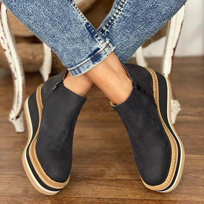 Ashford | Elise – Women’s Leather Ankle Boots with Sleek Silhouette & Cushioned Fit - Ashford London Clothing