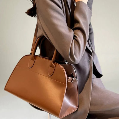 Ashford | Elise – Women’s Structured Handbag – Elegant Finish – Detachable Shoulder Strap - Ashford London Clothing