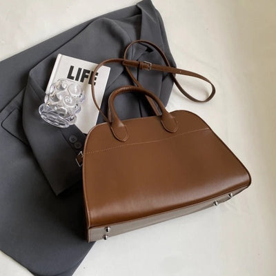 Ashford | Elise – Women’s Structured Handbag – Elegant Finish – Detachable Shoulder Strap - Ashford London Clothing