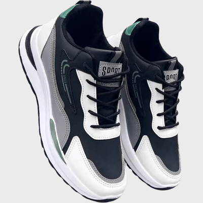 Ashford | Emil – Lace - Up Athletic Trainers with Flexible Fit - Ashford London Clothing