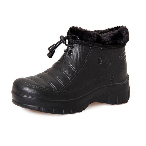 Ashford | Emil – Men’s Waterproof Winter Boots with Faux Fur Lining and Anti - Slip Sole - Ashford London Clothing