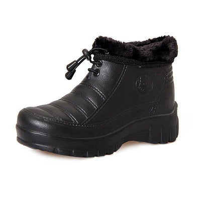 Ashford | Emil – Men’s Waterproof Winter Boots with Faux Fur Lining and Anti - Slip Sole - Ashford London Clothing