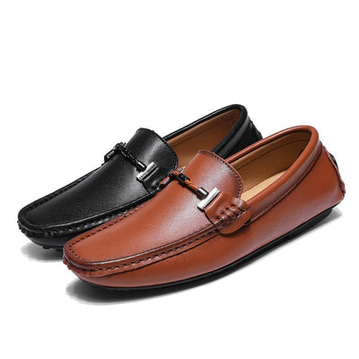 Ashford | Emrys – Men's Leather Loafers with Comfortable Fit - Ashford London Clothing