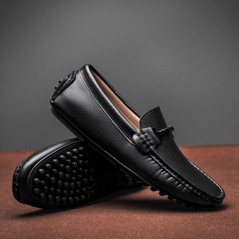 Ashford | Emrys – Men's Leather Loafers with Comfortable Fit - Ashford London Clothing