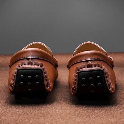 Ashford | Emrys – Men's Leather Loafers with Comfortable Fit - Ashford London Clothing