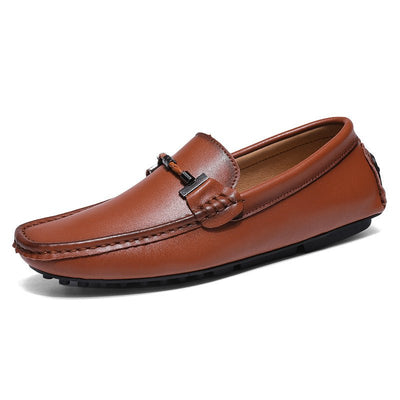 Ashford | Emrys – Men's Leather Loafers with Comfortable Fit - Ashford London Clothing