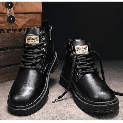 Ashford | Erik – Men’s Waterproof Winter Boots with Anti - Slip Sole and Insulated Lining - Ashford London Clothing