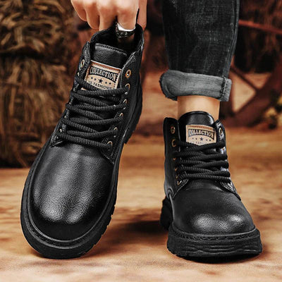 Ashford | Erik – Men’s Waterproof Winter Boots with Anti - Slip Sole and Insulated Lining - Ashford London Clothing