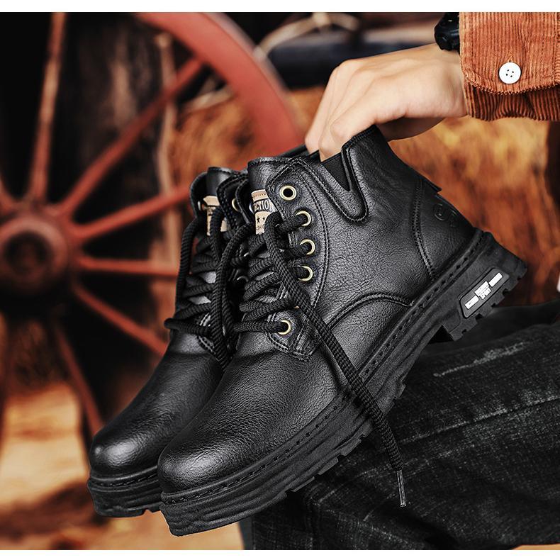 Ashford | Erik – Men’s Waterproof Winter Boots with Anti - Slip Sole and Insulated Lining - Ashford London Clothing