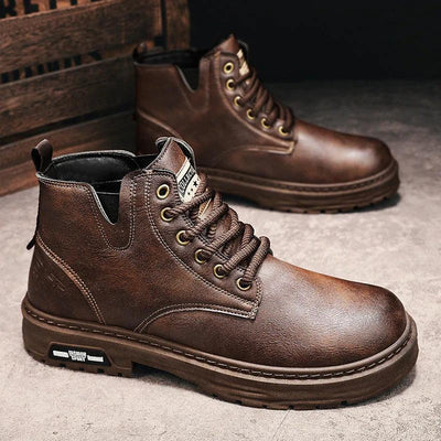 Ashford | Erik – Men’s Waterproof Winter Boots with Anti - Slip Sole and Insulated Lining - Ashford London Clothing