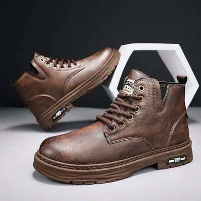 Ashford | Erik – Men’s Waterproof Winter Boots with Anti - Slip Sole and Insulated Lining - Ashford London Clothing