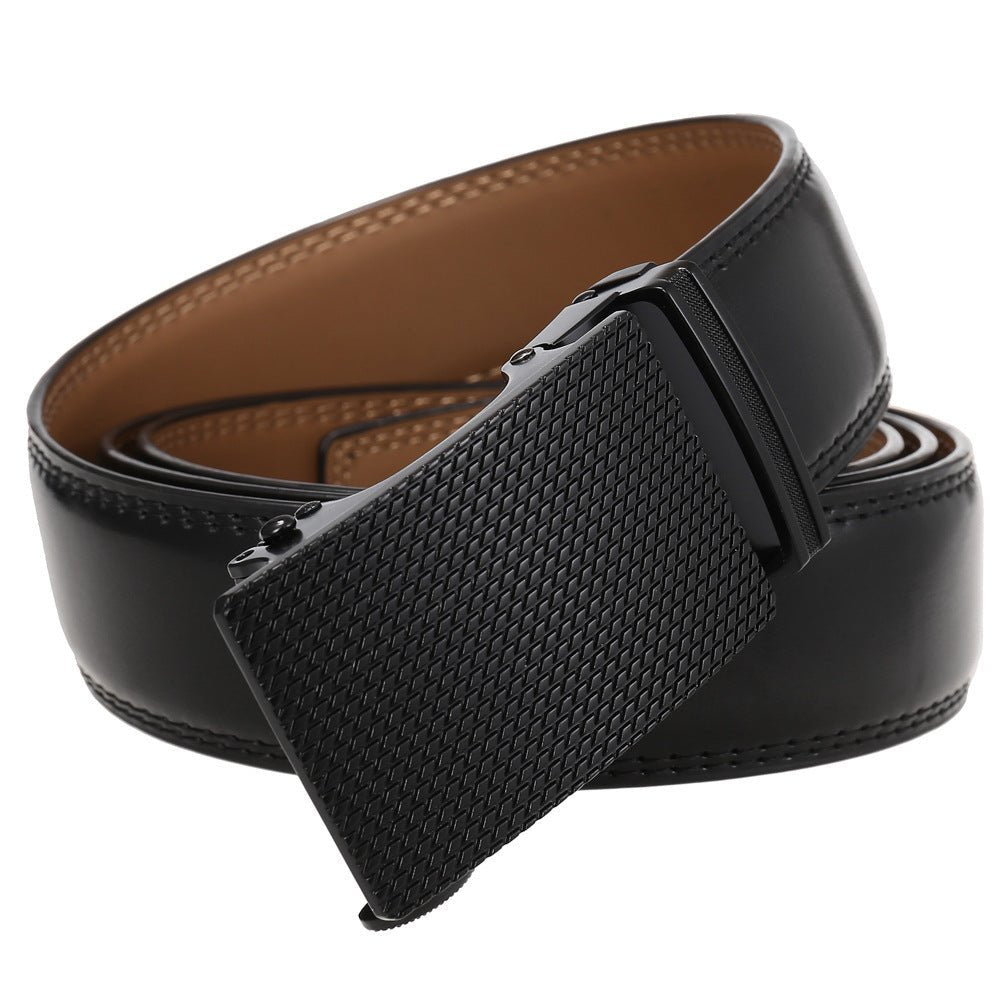Ashford | Étienne – Men’s Leather Belt – Slide Ratchet – Adjustable Fit – Business Formal Accessory - Ashford London Clothing