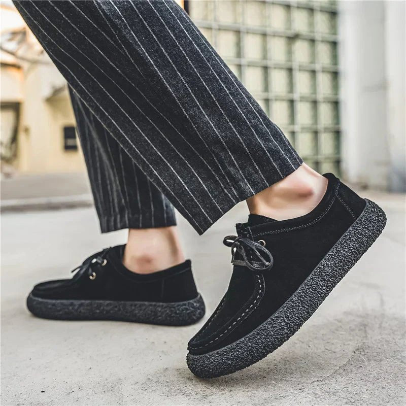 Ashford | Euan – Men's Slip - On Leather Loafers with Modern Fit - Ashford London Clothing