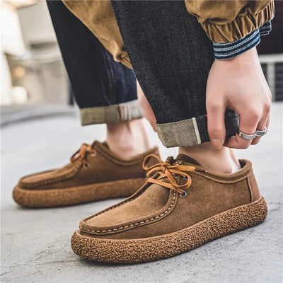 Ashford | Euan – Men's Slip - On Leather Loafers with Modern Fit - Ashford London Clothing