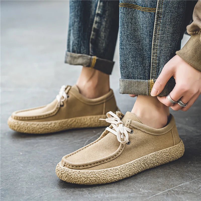 Ashford | Euan – Men's Slip - On Leather Loafers with Modern Fit - Ashford London Clothing