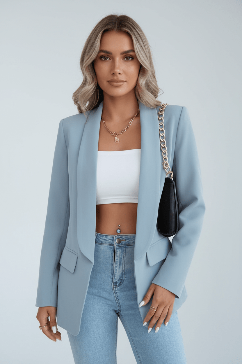 Ashford | Fiona Fashion Blazer – Streetwear Chic - Ashford London Clothing