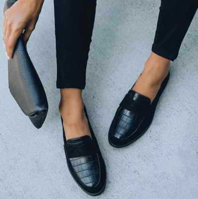 Ashford | Freya – Women’s Leather Loafers – Minimalist Classic Silhouette - Ashford London Clothing