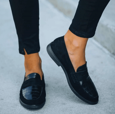 Ashford | Freya – Women’s Leather Loafers – Minimalist Classic Silhouette - Ashford London Clothing