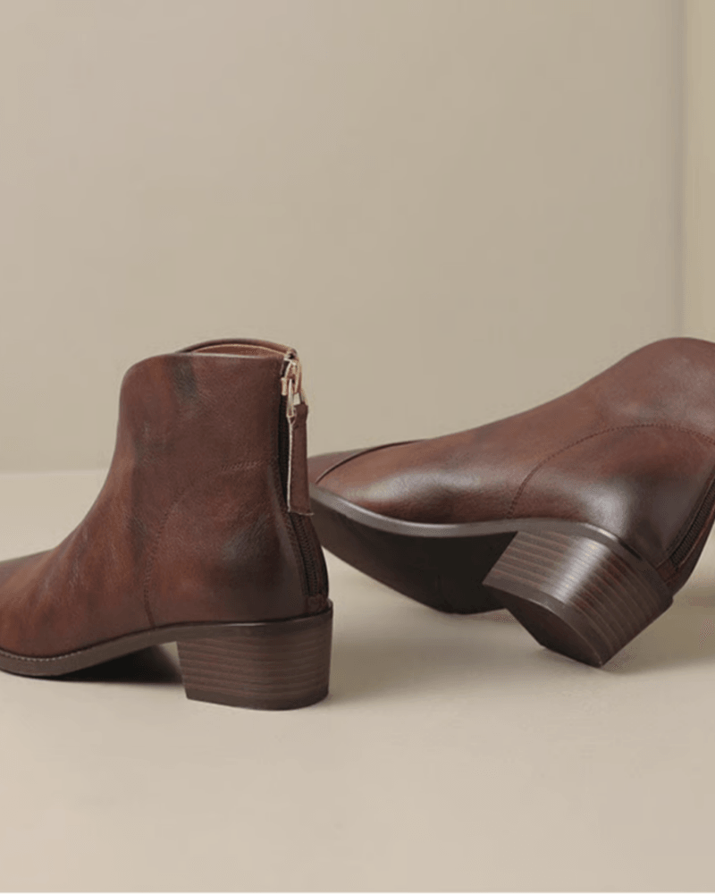 Ashford | Freyja – Women’s Elegant Knee - High Boots with Block Heel - Ashford London Clothing