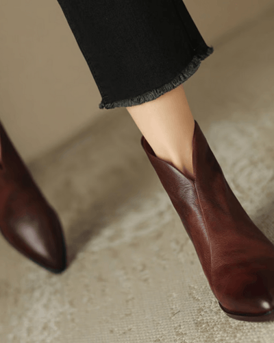 Ashford | Freyja – Women’s Elegant Knee - High Boots with Block Heel - Ashford London Clothing