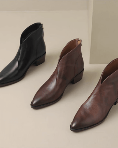 Ashford | Freyja – Women’s Elegant Knee - High Boots with Block Heel - Ashford London Clothing