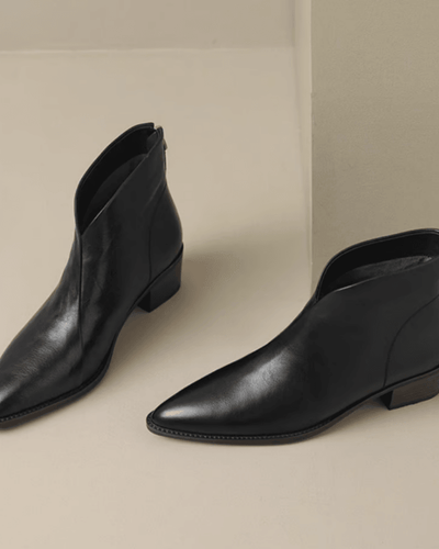 Ashford | Freyja – Women’s Elegant Knee - High Boots with Block Heel - Ashford London Clothing