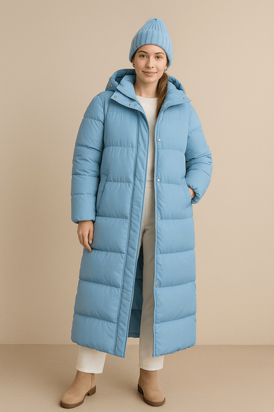 Ashford | Gráinne – Women’s Oversized Quilted Puffer Jacket with High Collar & Full Zip - Ashford London Clothing