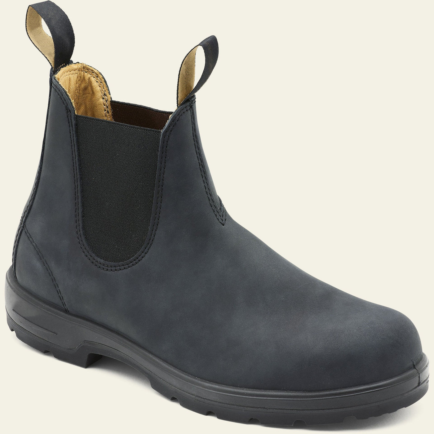 Ashford | Henrik – Men’s PU Leather Chelsea Boots with Rugged Sole & Slip - On Fit - Ashford London Clothing