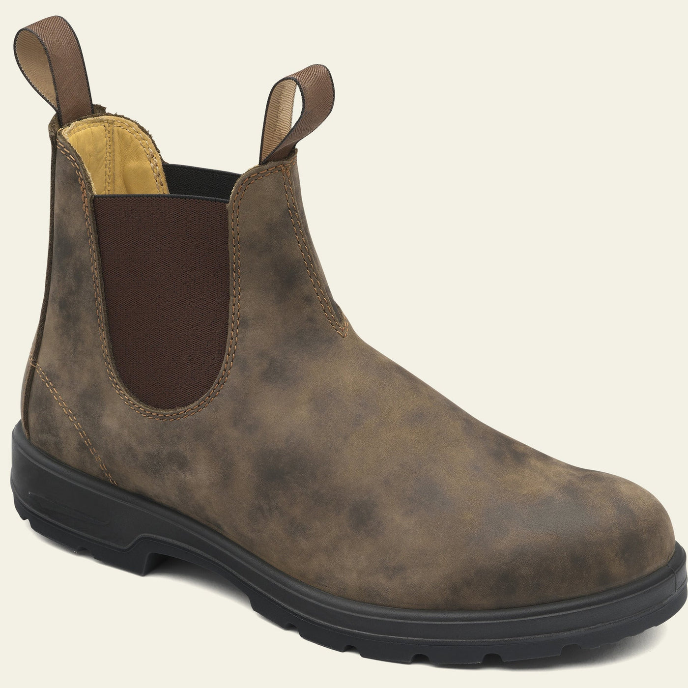 Ashford | Henrik – Men’s PU Leather Chelsea Boots with Rugged Sole & Slip - On Fit - Ashford London Clothing
