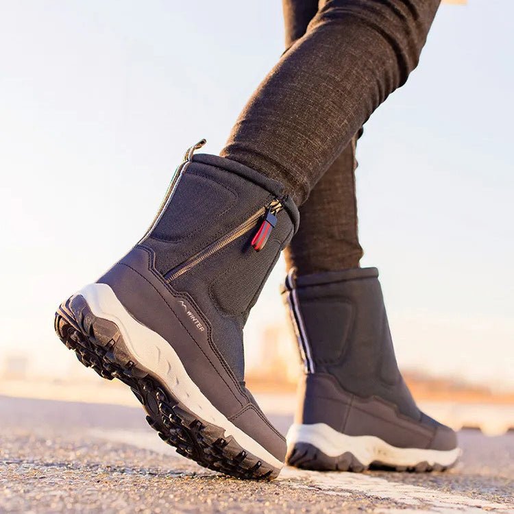 Ashford | Henrik – Men’s Water - Resistant Winter Boots with Side Zip & Rugged Sole - Ashford London Clothing